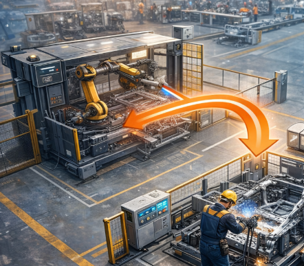 Transferência Op. 20 (robótica) para Op. 25 (respot manual)