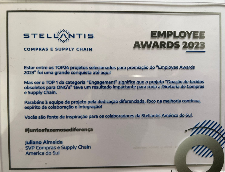 Employee Awards 2023 — Top 1 Engagement